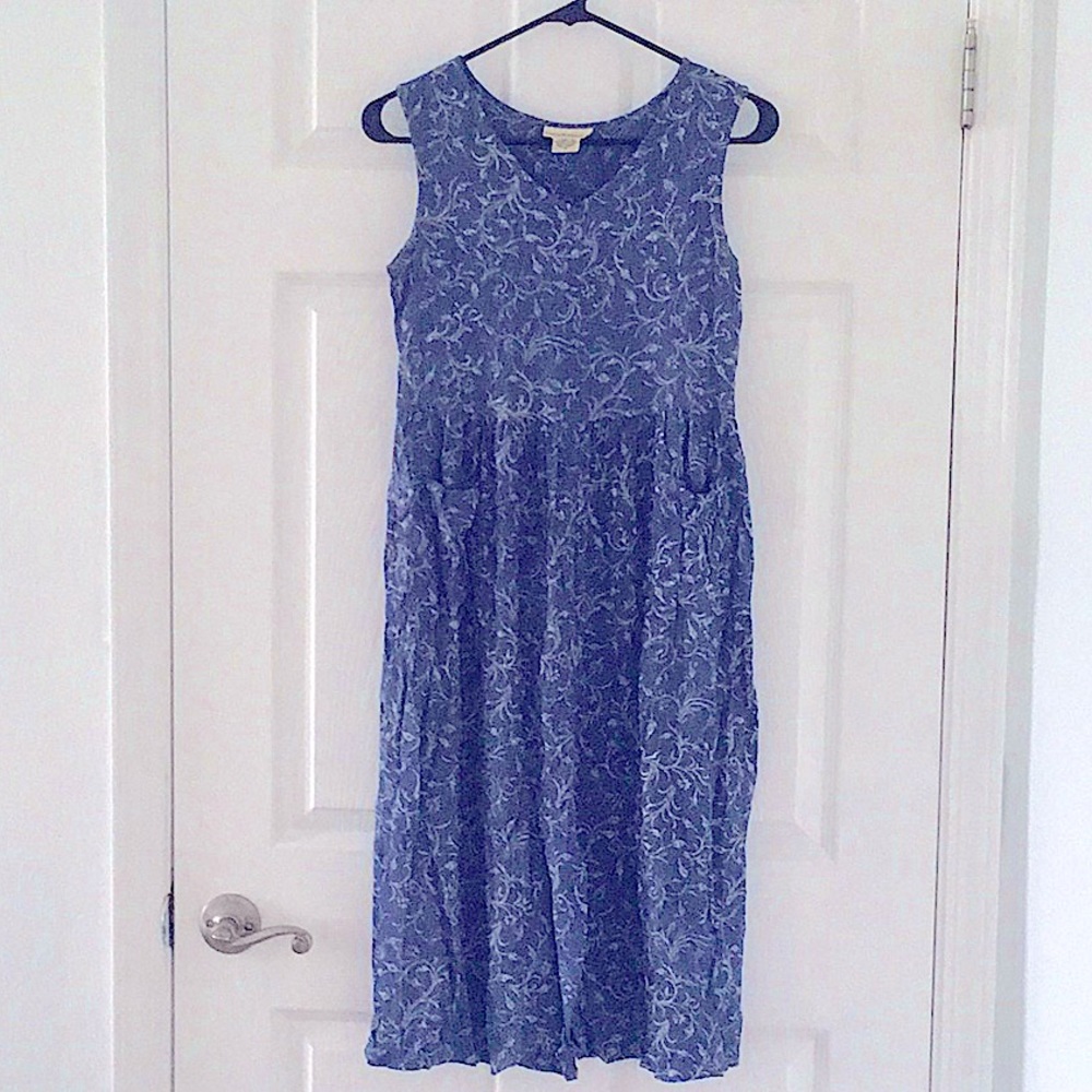 Vintage 90s Banana Republic Sleeveless Sundress